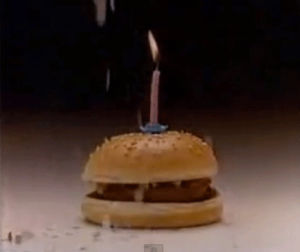 birthday,cheeseburger,feliz cumpleanos,candle,happy birthday,burger,candles