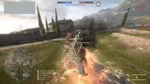 gaming,battlefield 1,tank,flame