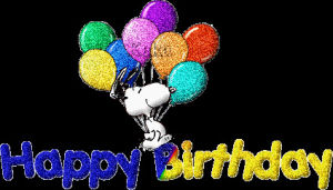 snoopy,happy birthday,image,balloons,images,glitter,transparent,birthday