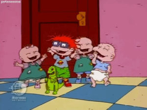 90s,excited,exciting,rugrats,nickelodeon