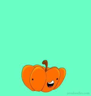 pumpkin,joyful,happy,cute,fun,halloween,excited,2d,spooky,spirit,gifoween,hand drawn,jackolantern,javadoodles,zesty