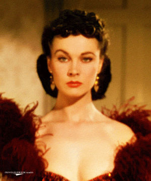gone with the wind,vivian leigh,eyebrows