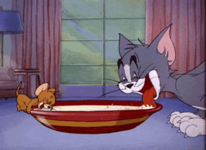 tom and jerry,jerry,happy,cartoon,tom,mouse