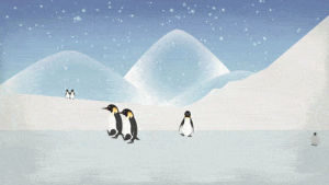 education,arctic,climate change,penguin,animation,snow,winter,ice,ted,tededucation,extinction,endangered,snow day,zedem media,snowday,dyan denapoli,cute animal