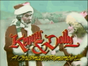 dolly parton,christmas,80s,1980s,cbs,1984,kenny rogers,tv bumper