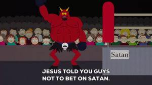 celebrate,boxing,devil,satan