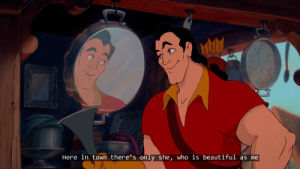 gaston,movies,90s,beauty and the beast,disney movies