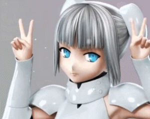 sarcasm,vocaloid,mm,air quotes,cute,snow,kawaii,cosplay,monochrome,miss monochrome,miss monochrome the animation
