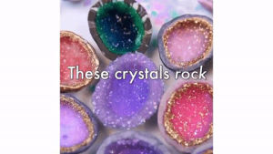crystals,diy,hellogiggles,craft,geodes
