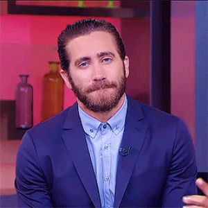 jg,jake gyllenhaal,1989,good morning america,jgyllenhaaledit,gyllenswift,hes not even mad hes just like lmao look at the irony,look i love him to death look at him im yelling