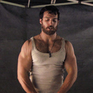 man of steel,muscles,pecs,hairy,shirtless,abs,henry cavill