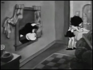 betty boop,pumpkin,cow,betty boops halloween party,monkey,max fleischer,pumpkins,1933,animation,halloween,cartoon,comics,1930s,jack o lantern,jack o lanterns