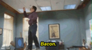 television,parks and rec,ron swanson,nick offerman,bacon