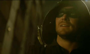 happy,lol,smile,yes,laughing,laugh,arrow,cravetv,green arrow