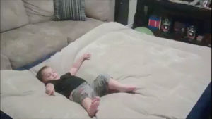 americas funniest home videos,fail,baby,jumping,dad,couch,son,afv,fun and games