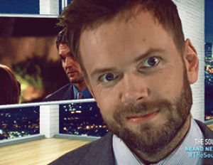 joel mchale,the soup,mcjoel,time of death the moment mchale decided to make a puppy face and doey eyes,also the bachelorthe bachelorette jokes are always the best,on the wings of love baby