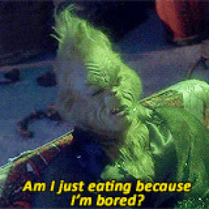 the grinch,movie,food,christmas,eating,bored