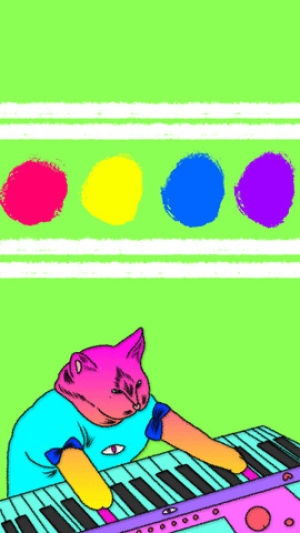 neon,piano,keyboard,cute cat,art,cat,illustration,youtube,digital art,viral,commission,isaac piper,back to 1974,backto1974,keyboard cat,rainbowcat,drawing,sludge,confessing,jonathan ke quan,trp,the red pill