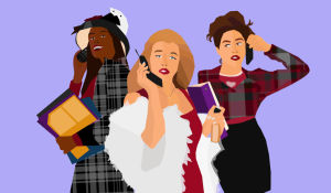 art,television,90s,illustration,comic,california,clueless,pop art,as if,valley girl,10 items or less