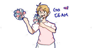 usuk,hetalia,i dont even know,i thinkmif his cowlick moved it would be the cutest shizz ever