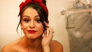 pff,reaction,x factor,not impressed,pin up,red lipstick,lovable