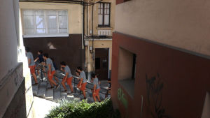 loop,cinemagraph,city,boys,stairs,alcrego,clone,eternal loop,clone and loop,a l crego,cloneloop