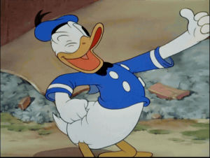 donald duck,40s,animation,happy,disney,vintage,cartoon,1940s,disney short,1940,the riveter,im your guy