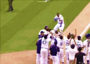 GIF mlb baseball celebration - animated GIF on GIFER - by Beakelv