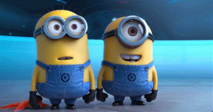 minion,laughing,laugh,minions,despicable me,giggle,bottom,despicable me 2