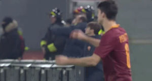 football,soccer,reactions,clapping,frustrated,ugh,roma,calcio,as roma,come on,are you serious,asroma,romagif,perotti,diego perotti,frustrate