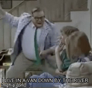 chris farley,exams,snl,my life,matt foley,english class,i live in a van down by the river,i couldnt stop laughing
