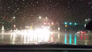 windshield,nighttime,cool,time,rain,traffic,lapse
