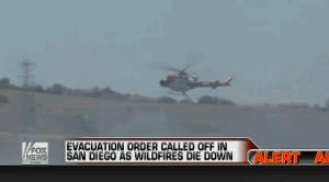helicopter,fox news,wildfire