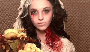makeup,halloween,tutorial,bride,yts,zombie bride,meganheartsmakeup