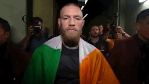 conor mcgregor,stare down,fight,stare,staring,calm,focused,ufc 202,walk out,the notorious