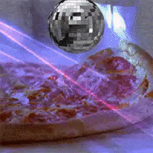 pizza,disco,lasers,dance,party,lights,techno,rage,party hard,papa johns,pizza party,cant stop wont stop