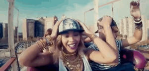 rollercoaster,happy,beyonce,reactions,yay,friendship,bey,woo,xo