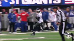 football,nfl,celebration,touchdown,eagles,td,philadelphia eagles,desean jackson,punt return,early celebration