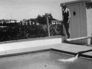 old hollywood,1930s,diving,vintage,g,pool,swimming,classic film,classic movies,classic hollywood,mgm,june allyson,classic actress