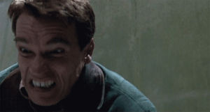 sludge,movies,arnold schwarzenegger,1990,total recall,clenching teeth,giving it all