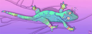 third eye,trippy,psychedelics,psychedelia,psychedelic art,reptile,phazed,gecko,superphazed,reptilian,cute pet