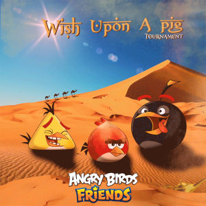 angry birds,angry birds friends,wish upon a pig,weekly tournaments