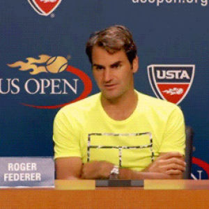 tennis,stuff,nike,roger federer,us open,federer,press conference,us open 2015,palm of my hand,cant wait to see her on screen again