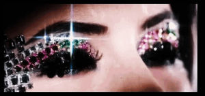 alien,marina and the diamonds,black eyes,fashion beauty
