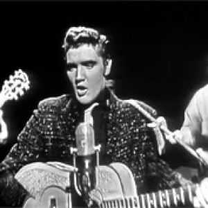elvis presley,presleyedit,1950s,1956,the great performances,the man and the music,shake rattle and roll,flip flop and fly,first television appearance