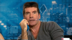 simon cowell,audition,reaction,laugh,x factor,cheryl cole,louis walsh,haoyan of america