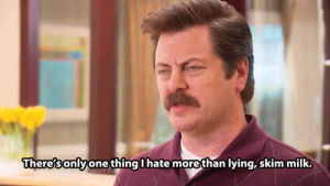 lol,parks and recreation,parks and rec,ron swanson,mustache,manly