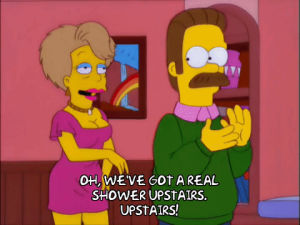 ned flanders,happy,season 13,episode 7,interested,13x07,insistent