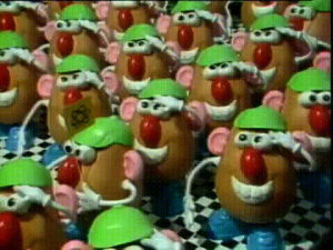 mr potato head,weird al yankovic,dare to be stupid,join the crowd