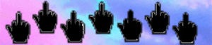 banner,middle finger,rude,funny,colors,fuck you,transparency,transparent blog,offensive,middle fingers